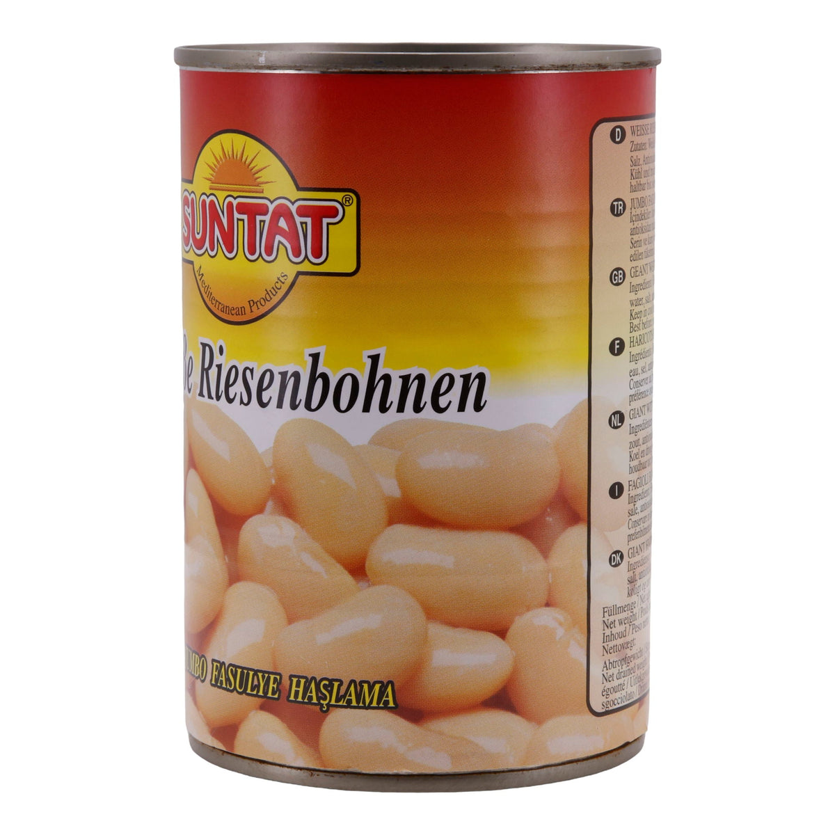 Weiße Bohnen Suntat | Riesenbohnen | Vielseitige Hülsenfrüchte | 400 g