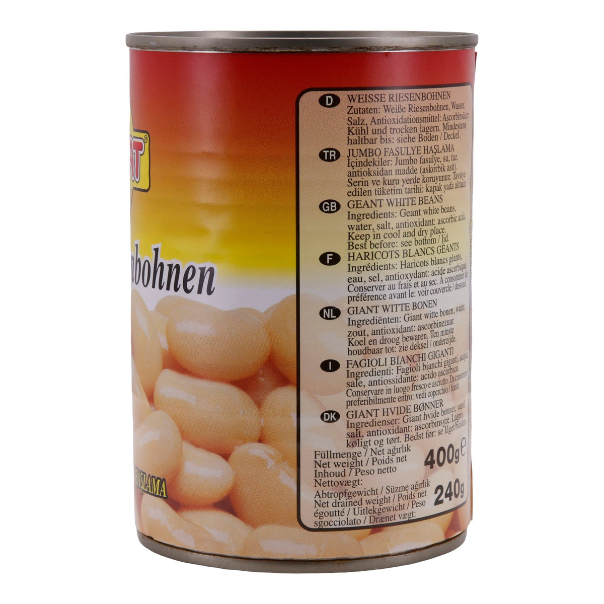 Weiße Bohnen Suntat | Riesenbohnen | Vielseitige Hülsenfrüchte | 400 g
