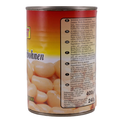 Beyaz Fasulye Suntat | Dev Fasulye | Çok Yönlü Baklagiller | 400 g