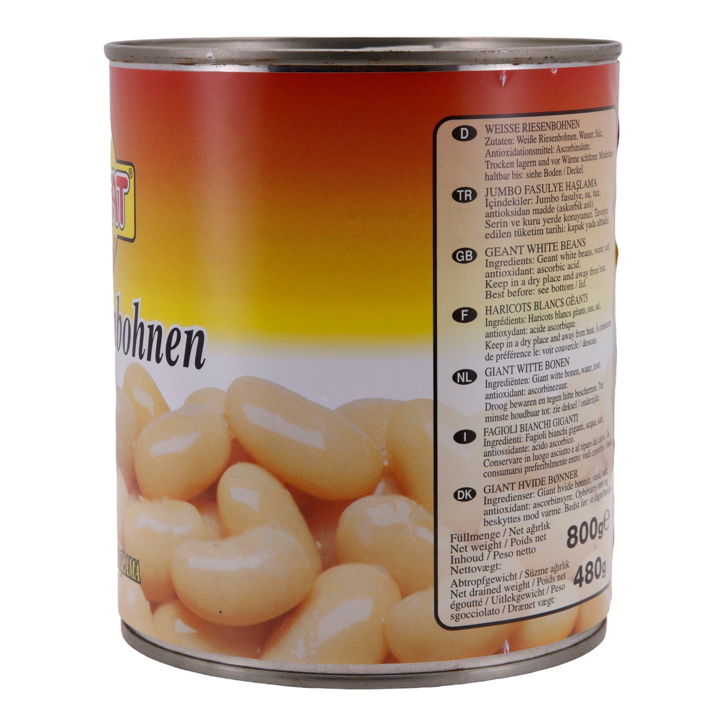 Riesenbohnen Suntat | Witte reuzenbonen | Veelzijdig | 800g