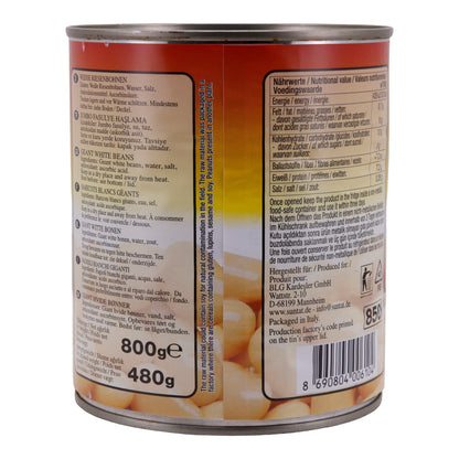 Riesenbohnen Suntat | Witte reuzenbonen | Veelzijdig | 800g