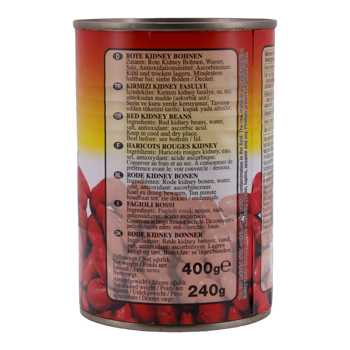 Kidneybohnen Suntat | Rote Kidneybohnen | Vielseitig | 400 g