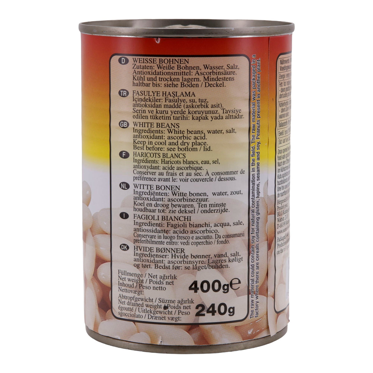Weiße Bohnen Suntat | Bohnen | Vielseitige Hülsenfrüchte | 400 g SUNTAT