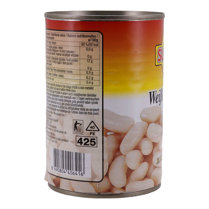 Weiße Bohnen Suntat | Bohnen | Vielseitige Hülsenfrüchte | 400 g