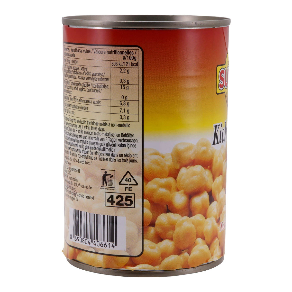 Kichererbsen Suntat | Hülsenfrüchte | Vielseitig | 400 g SUNTAT