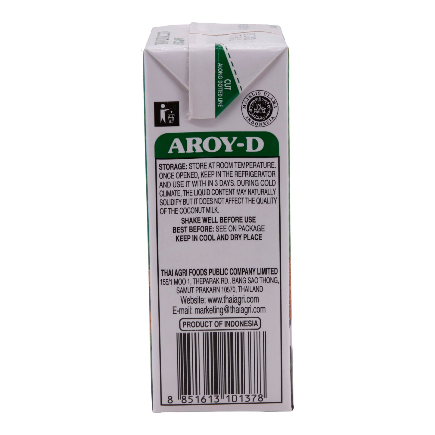 Latte di cocco Aroy-D | Originale | Cremoso e aromatico | 250 ml