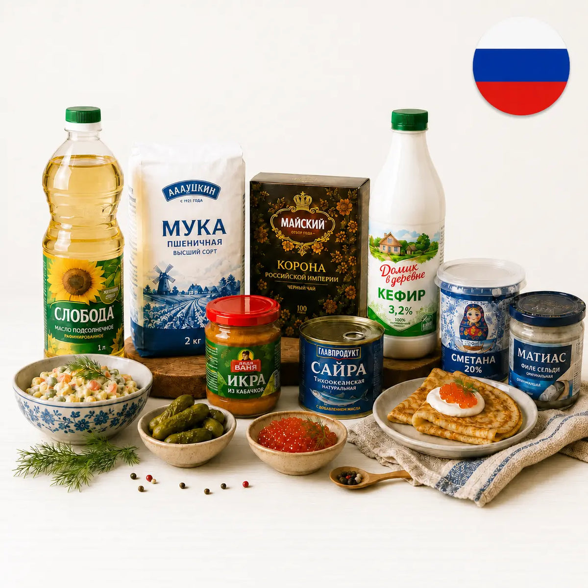 Russische Spezialitäten