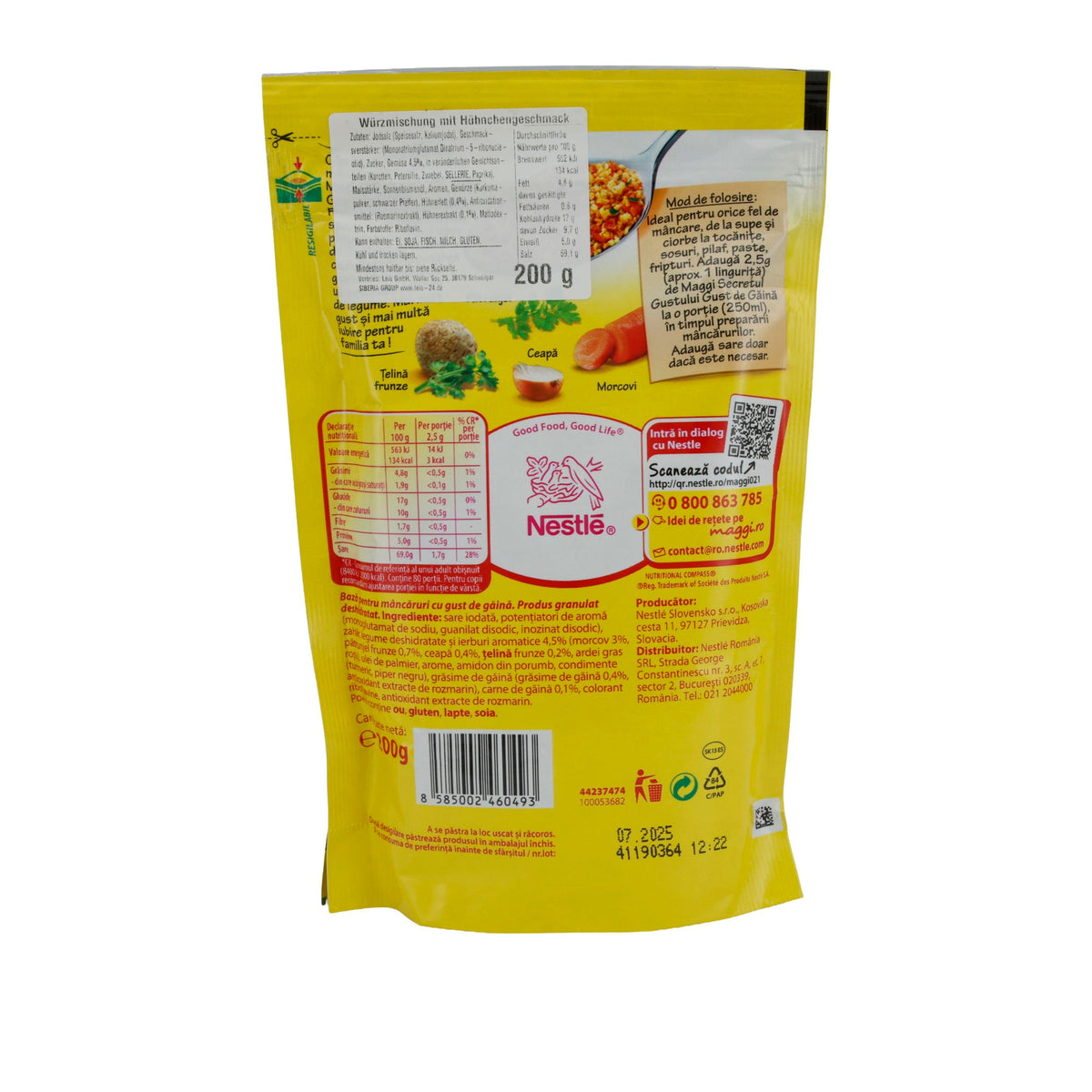 Würzmittel Maggi Secretul Gustului | Würzmittel | Mit Huhn-Geschmack | 200 g