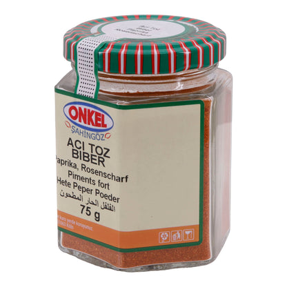 Aci Toz Biber Onkel Şahingöz | Paprika | Rosenscharf | 75 g