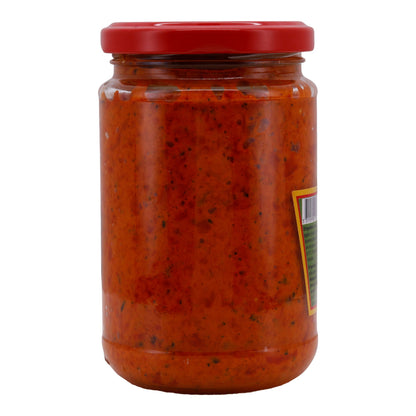 Ajvar scharf Baš | Paprikapaste mit gegrillten Paprika | aromatisch und würzig | 290 g