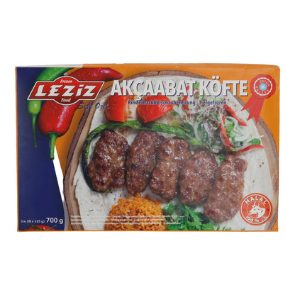 Akçaabat Köfte LEZIZ | Rindfleischbällchen | Türkische Art, tiefgefroren | 700 g LEZIZ