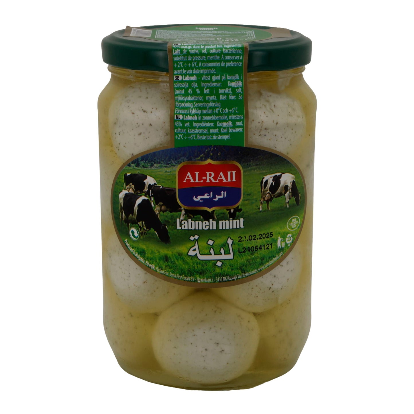 AL RAII LABNEH MIT MINZE IN GLAS - Taste Your World