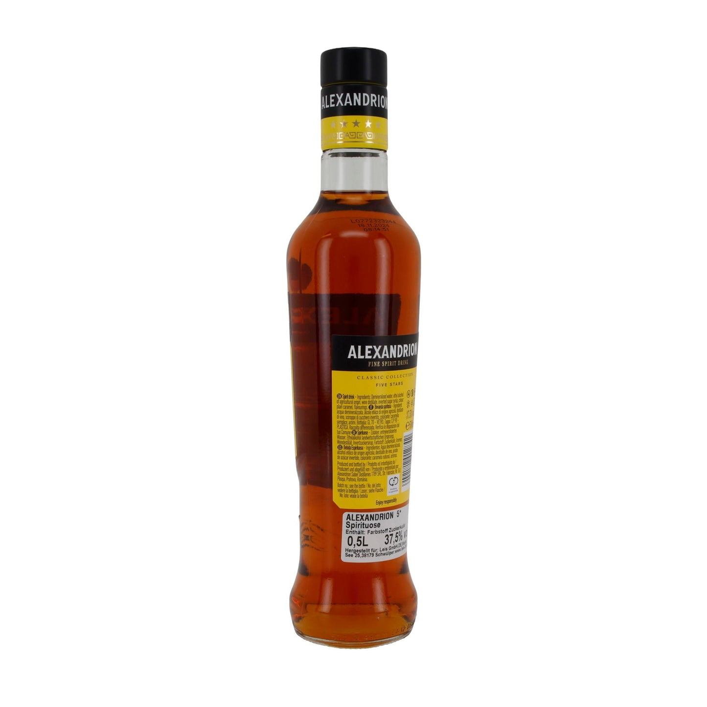 Alexandrion 5* | Spirituose nach Brandy-Art | 37,5 % vol | 0,5 l RO