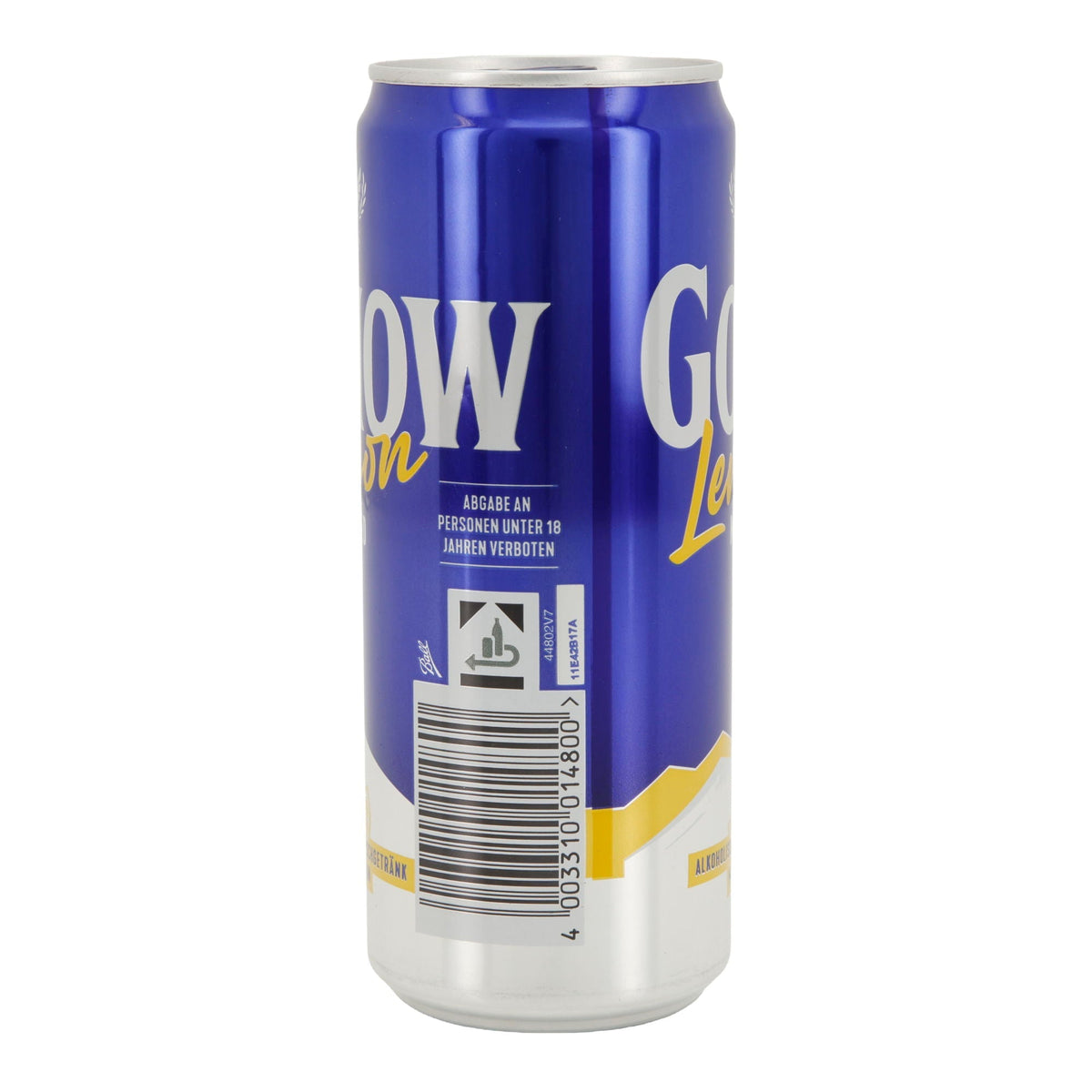 Alkoholisches Mischgetränk Gorbatschow Lemon | Wodka-Mix mit Chinin | 10 % vol | 0,33 l Dose Wodka Gorbatschow