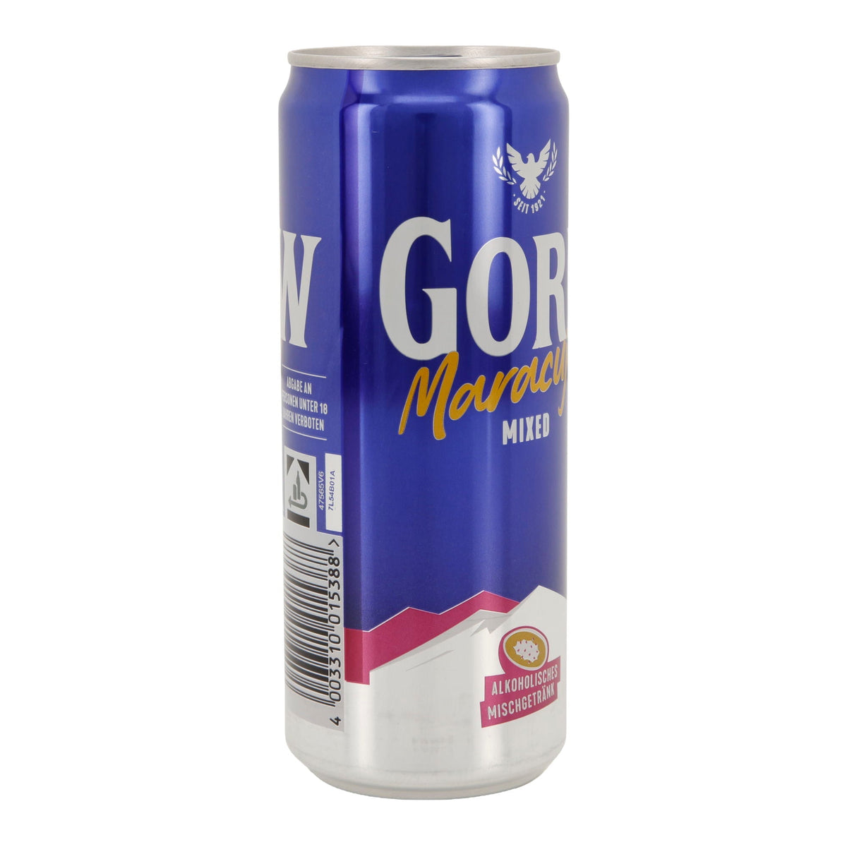 Alkoholisches Mischgetränk Gorbatschow Maracuja | Wodka-Mix | 10 % vol | 0,33 l Dose Wodka Gorbatschow
