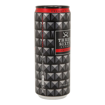 Alkoholisches Mischgetränk Three Sixty Vodka | Energy | 10 % vol | 0,33 l Dose Three Sixty