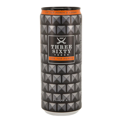 Alkoholisches Mischgetränk Three Sixty Vodka | Ice Tea Peach | 10 % vol | 0,33 l Dose