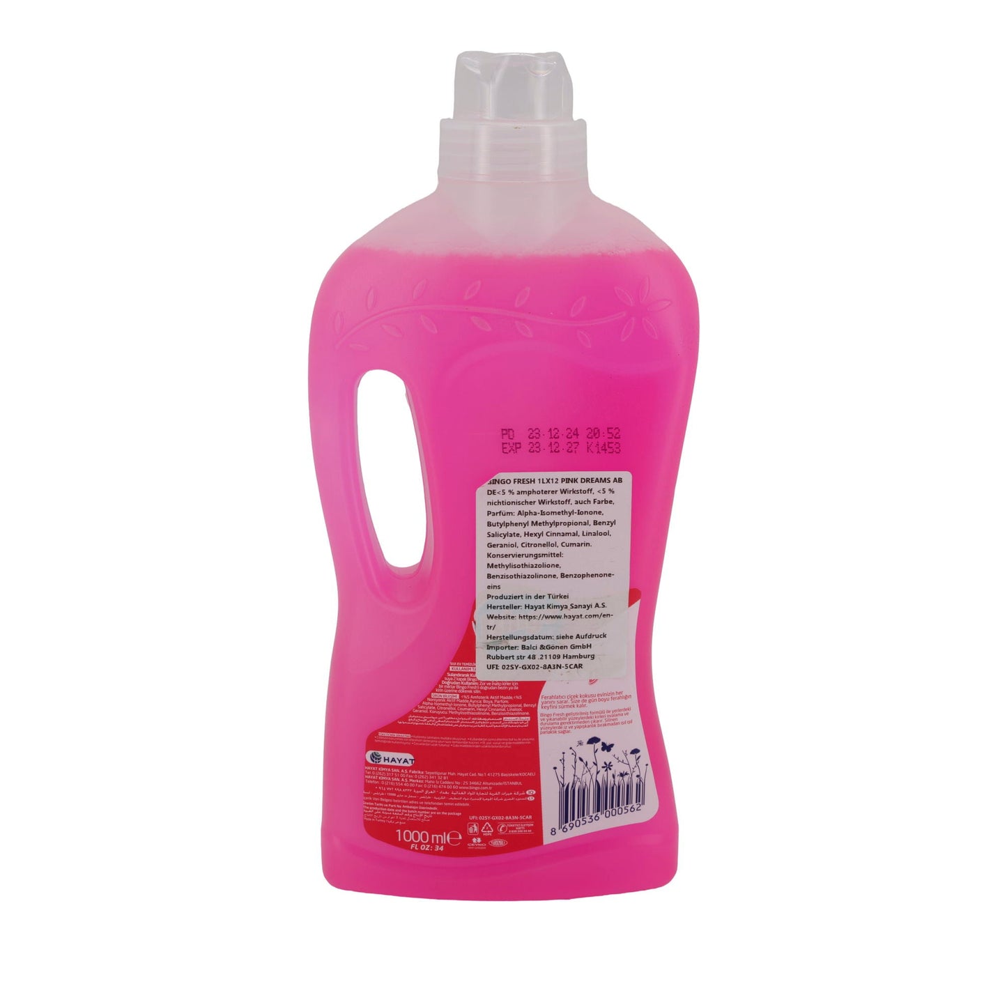Allzweckreiniger Bingo Fresh | Reiniger | Pink Dreams | 1000 ml