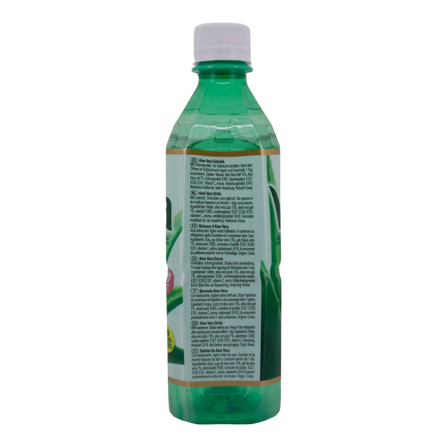 Bevanda Aloe Vera OKF | Aloe Drink Vera | Senza zucchero, rinfrescante, senza grassi | 500 ml