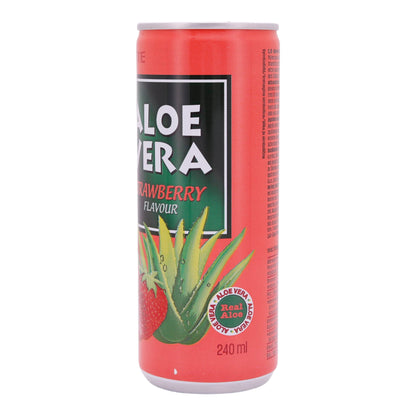 Aloe Vera Getränk Lotte | Erdbeere | Fruchtig & erfrischend | 240 ml