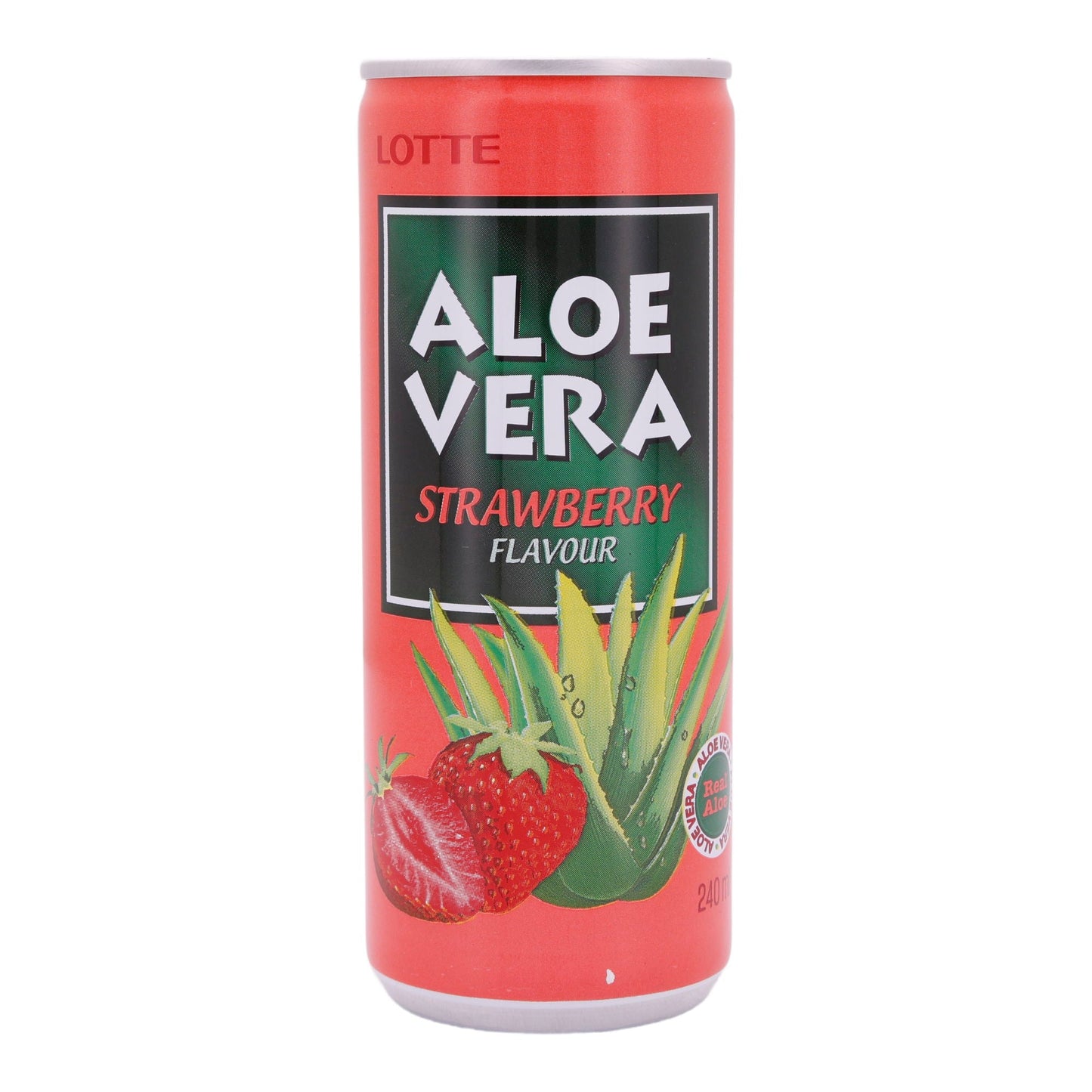 Aloe Vera Getränk Lotte | Erdbeere | Fruchtig & erfrischend | 240 ml