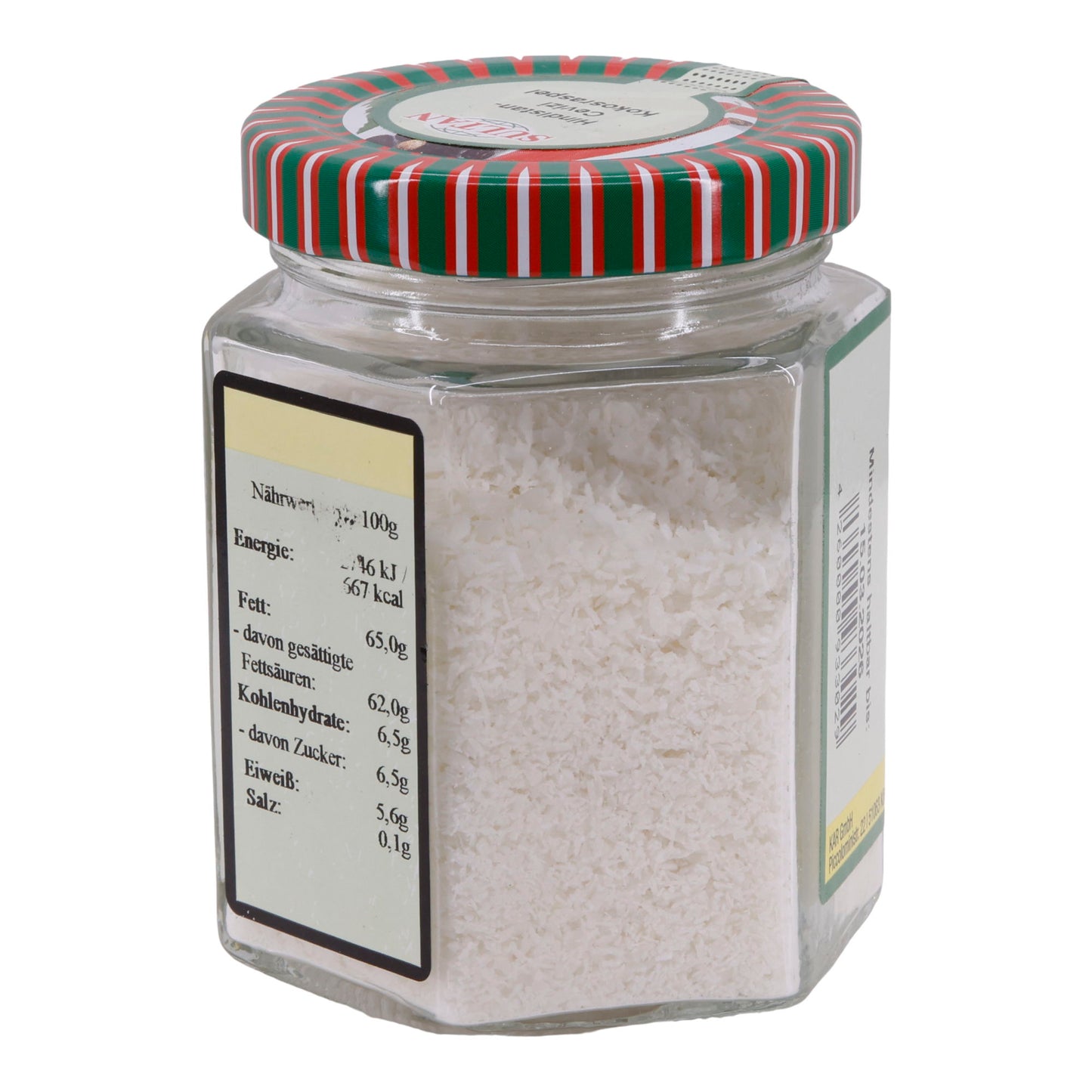 Kokosraspeln Sultan | Kokosraspeln | Fein, getrocknet, zum Backen & Desserts | 50g