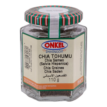 Chia Tohumu Onkel Şahingöz | Samen | Chia Samen | 110 g ONKEL SAHINGÖZ