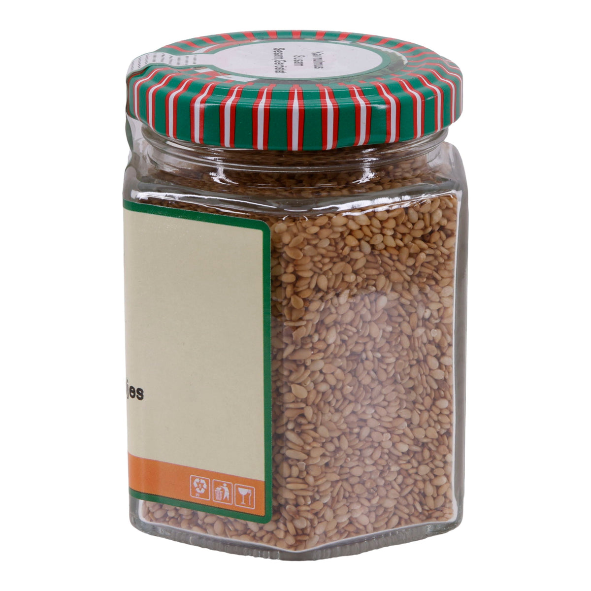 Gerösteter Sesam Onkel Şahingöz | Sesam | aromatisch im Glas | 100 g ONKEL