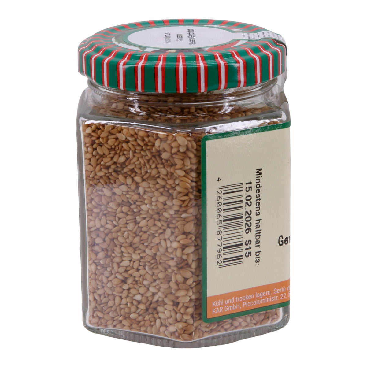 Gerösteter Sesam Onkel Şahingöz | Sesam | aromatisch im Glas | 100 g ONKEL