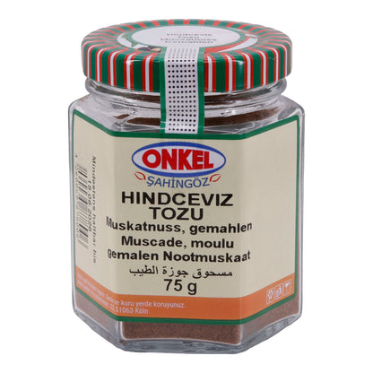 Polvere di Noce di Cocco Onkel Şahingöz | Spezia | Noce Moscata Macinata | 75 g