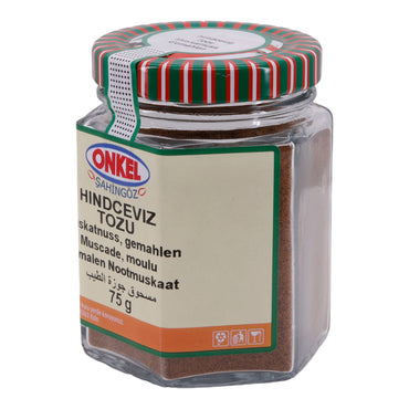 Hindceviz Tozu Onkel Şahingöz | Kruiden | Gemalen Nootmuskaat | 75 g
