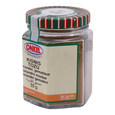 Kişniş Tozu Onkel Şahingöz | Kruiden | Gemalen Koriander | 55 g