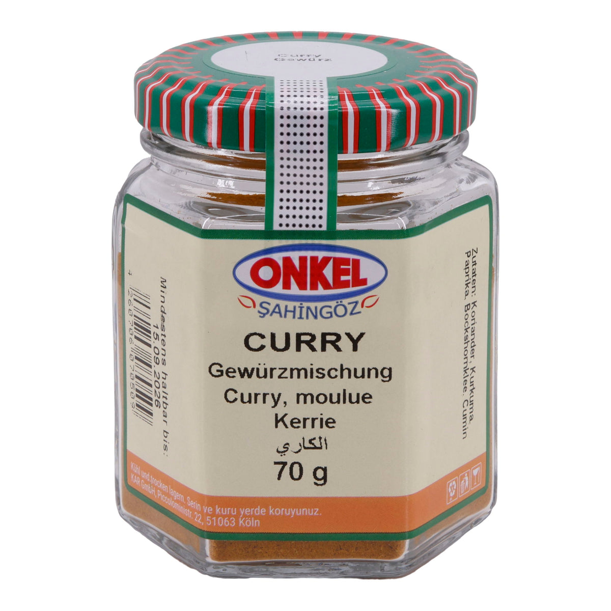 Curry Onkel Şahingöz | Gewürzmischung | 70 g