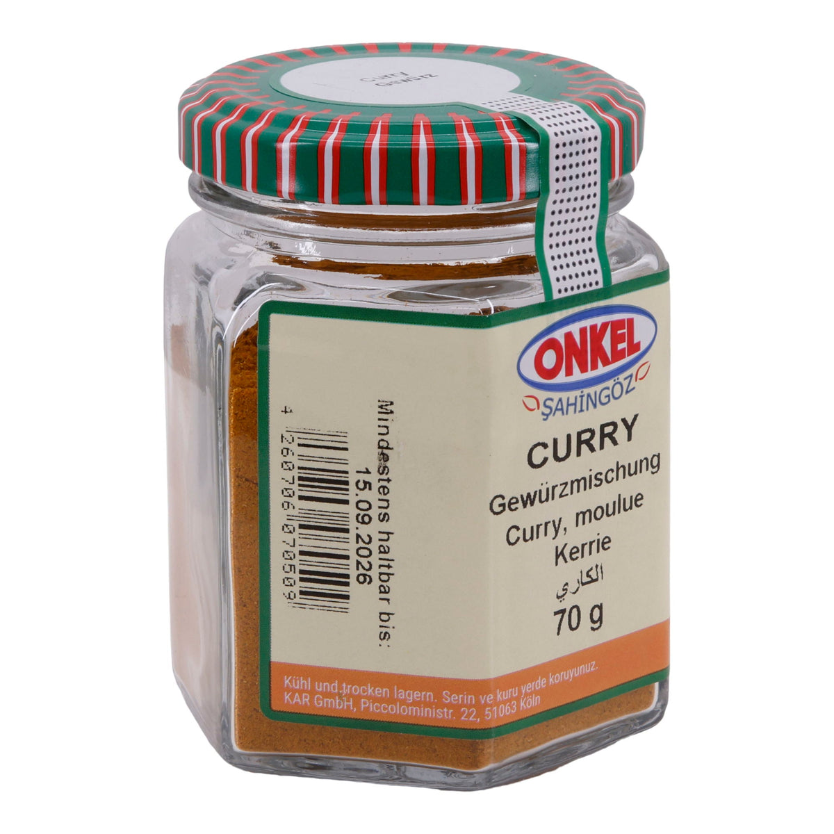 Curry Onkel Şahingöz | Gewürzmischung | 70 g ONKEL SAHINGÖZ
