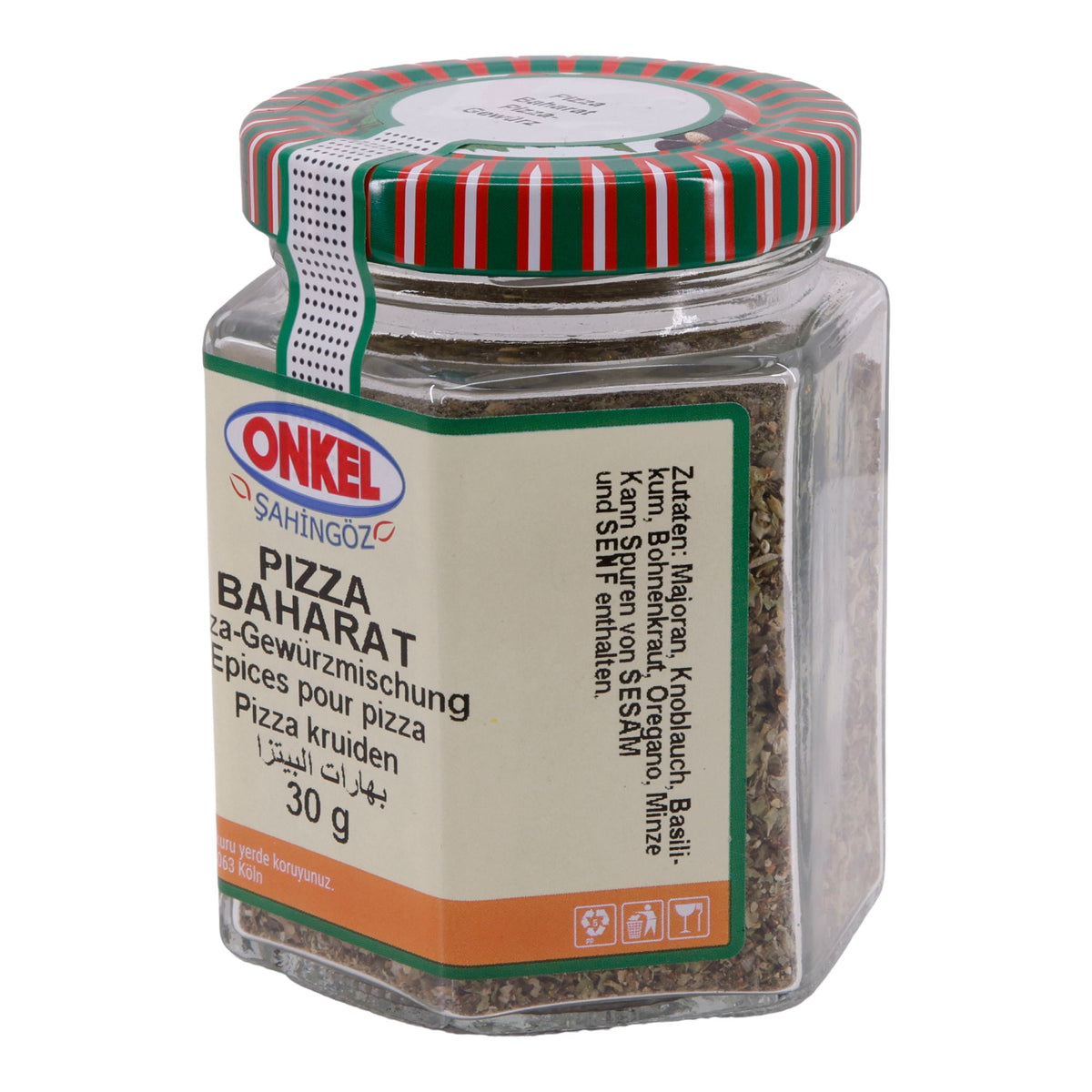 Gewürzmischung Onkel Şahingöz Pizza Baharat | Pizza-Gewürz | 30 g