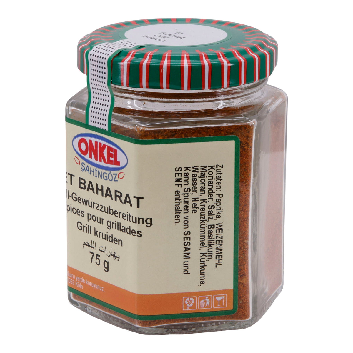 Et Baharat Onkel Şahingöz | Gewürzmischung | Grill-Gewürzzubereitung | 75 g