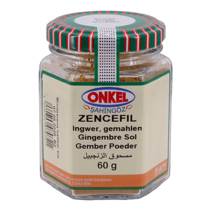 Gewürz Onkel Şahingöz Zenzero | Zenzero macinato | 60 g