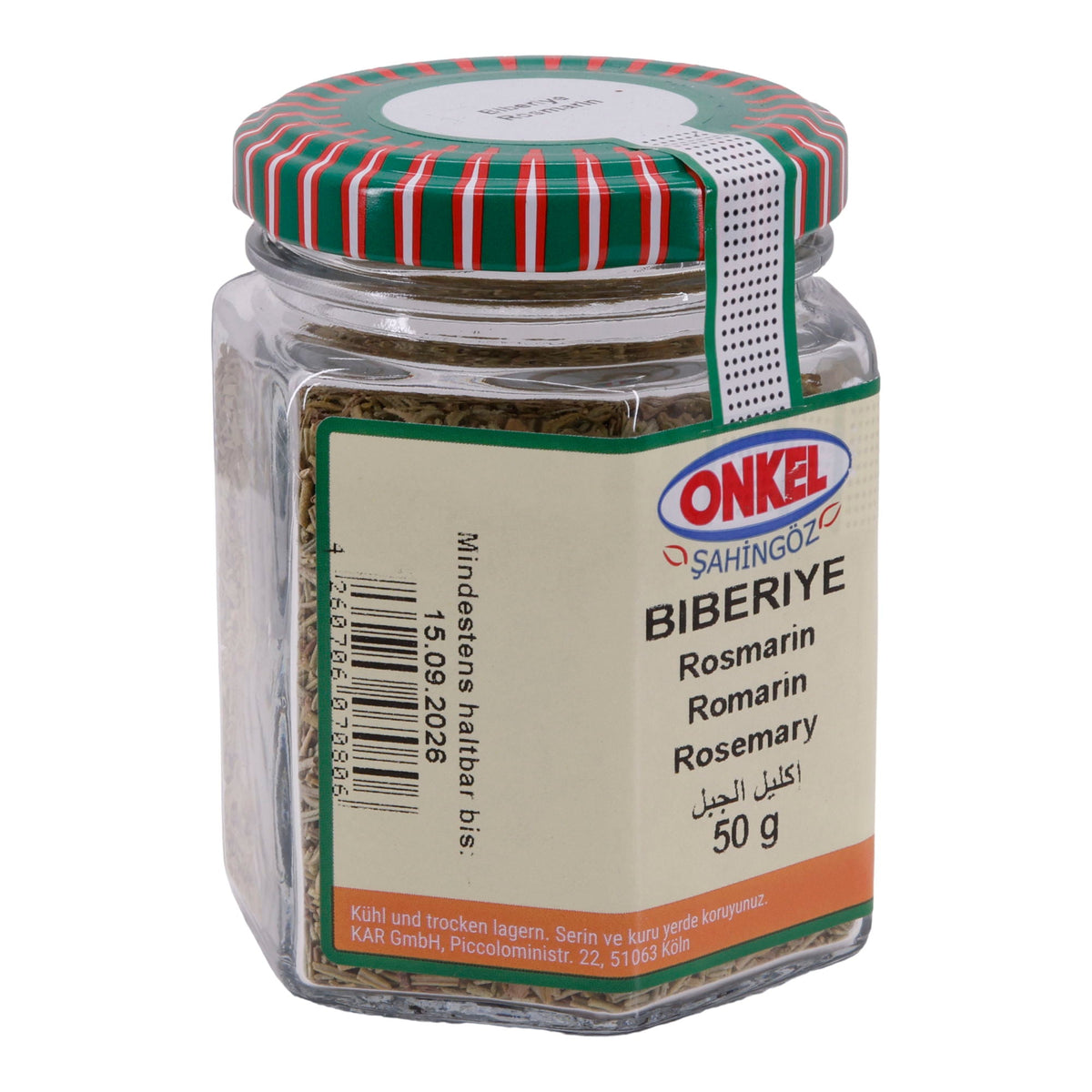Biberiye Onkel Şahingöz | Rosmarin | Gerebelt | 50 g ONKEL SAHINGÖZ