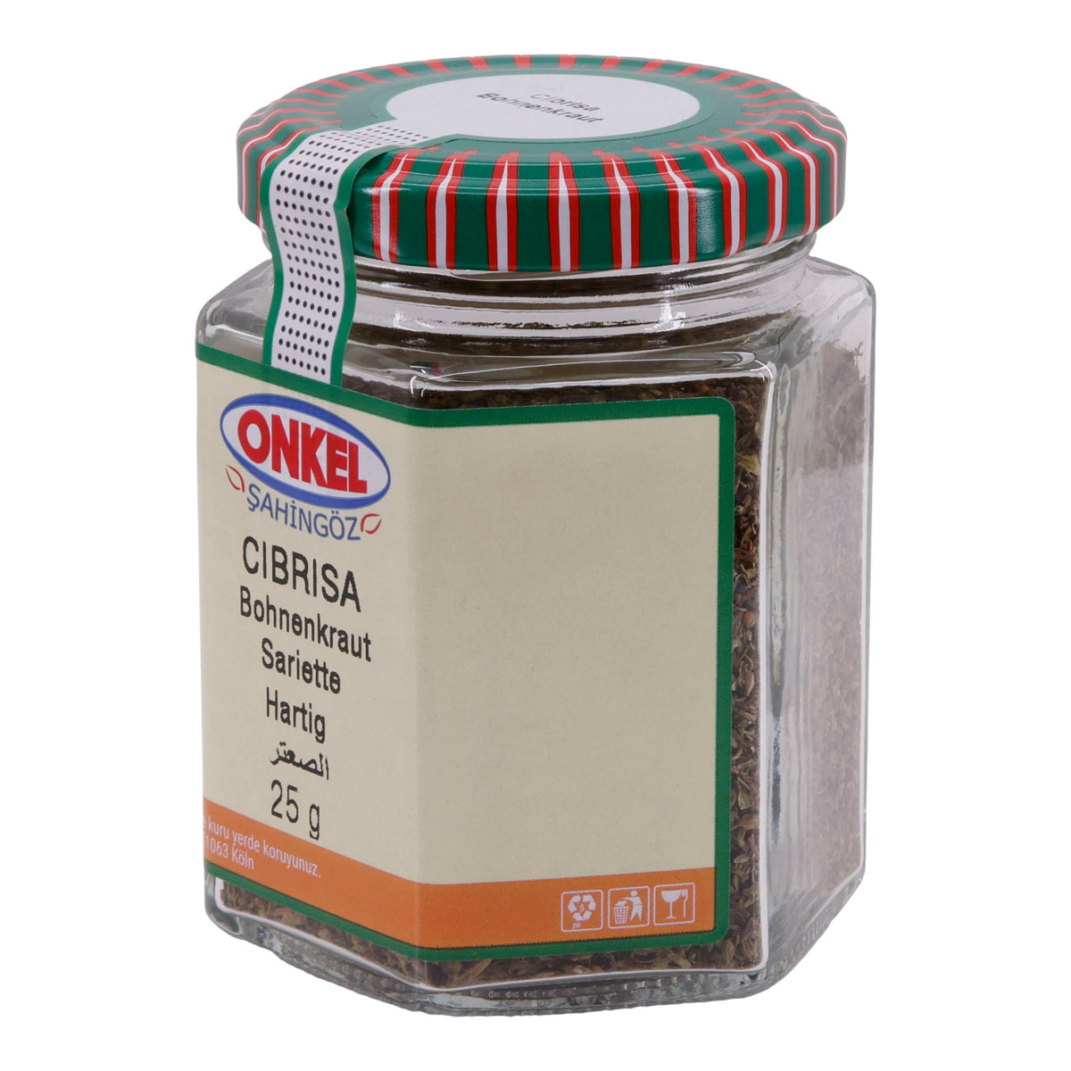 Gewürzkraut Onkel Şahingöz Bohnenkraut | Gewürz | aromatisch für deftige Küche | 25 g