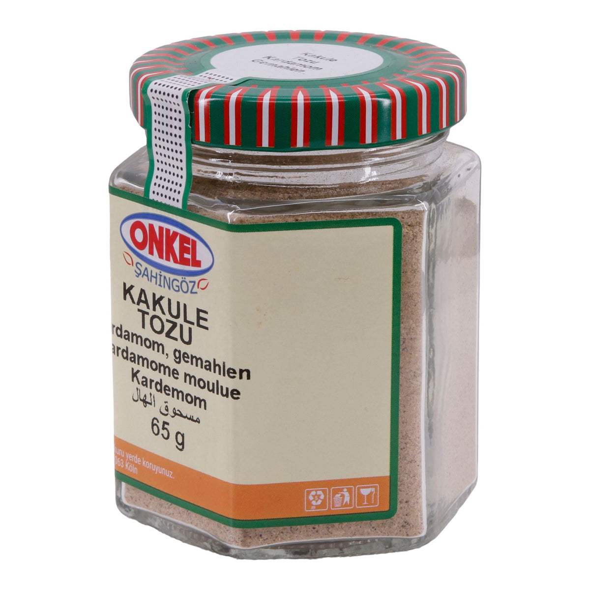 Kakule Tozu Onkel Şahingöz | Kardamom | Gemahlen | 65 g