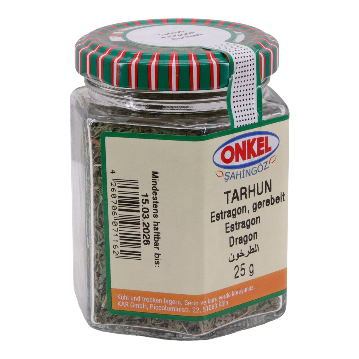 Estragon Onkel Şahingöz | Tarhun | Gerebelt | 25g ONKEL SAHINGÖZ