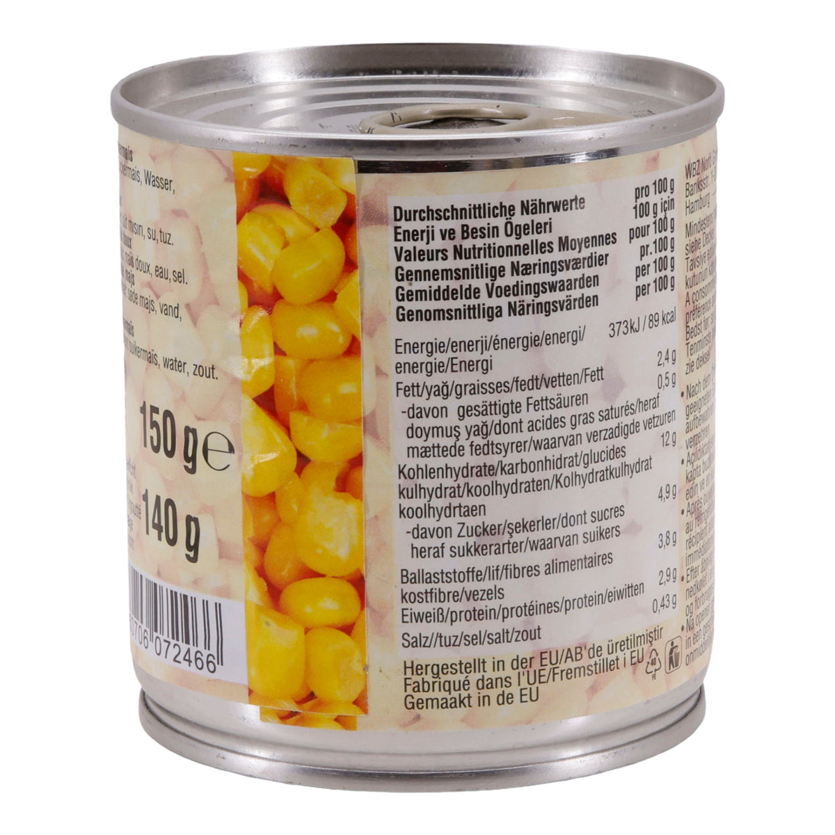 Zuckermais Dere | Gemüse | Süß, für vielseitige Verwendung | 150g DERE