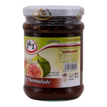 Feigenkonfitüre 1&1 | Marmelade | Fruchtige Köstlichkeit für Frühstück | 350 g