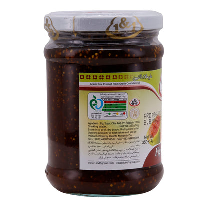 İncir Reçeli 1&1 | Marmelat | Kahvaltı için Meyveli Lezzet | 350 g