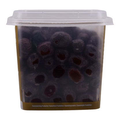 Oliven Marmarabirlik | Kuru Sele 2XS | Traditionell getrocknete schwarze Oliven | 400 g
