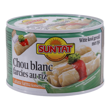 Dolgulu Beyaz Lahana Yaprakları Suntat | Sebze | Lahana Sarma Konservesi | 425 g