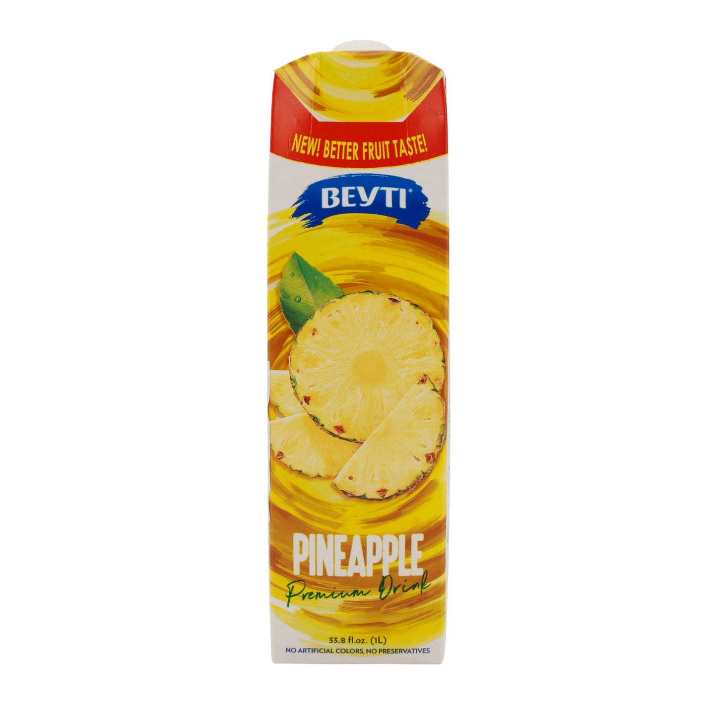 Ananas-Fruchtsaftgetränk Almarai | Beyti meyve suyu cesitleri | Mit Zucker und Stevia | Fruchtgehalt 10 % | 1 Liter