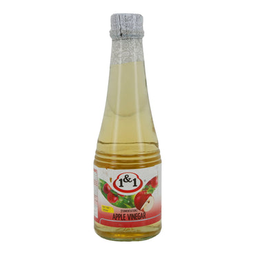 Apfelessig 1&1 | Natürlich fermentiert | Ideal für Salate & Haushalt | 320 ml Espido