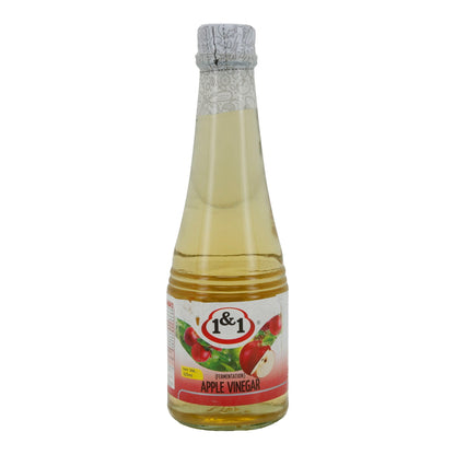 Apfelessig 1&1 | Natürlich fermentiert | Ideal für Salate & Haushalt | 320 ml Espido