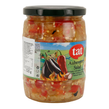 Auberginen - Salat mit Gerösteter Paprika TAT | Aromatisch & Herzhaft | 520 g - Taste Your World